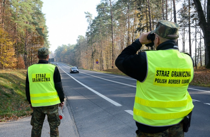 {Został zatrzymany w powiecie ostródzkim.}